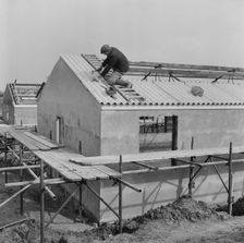 RAF Gaydon, Gaydon, Stratford-on-Avon, Warwickshire, 11/03/1953. Creator: John Laing plc