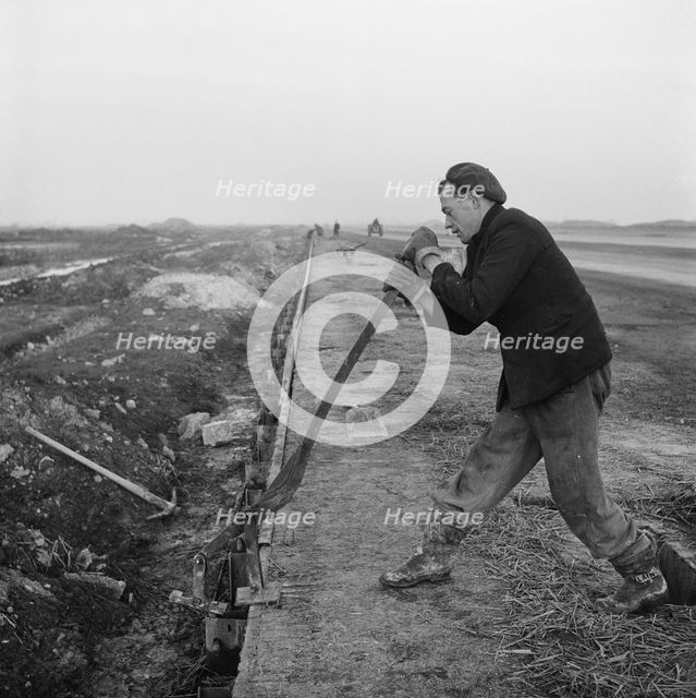 RAF Gaydon, Gaydon, Stratford-on-Avon, Warwickshire, 21/01/1953. Creator: John Laing plc.