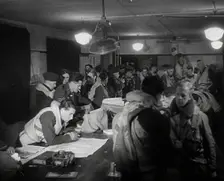 RAF Pilots Planning and Chatting to Each Other, 1942. Creator: British Pathe Ltd