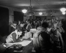 RAF Pilots Planning and Chatting to Each Other, 1942. Creator: British Pathe Ltd