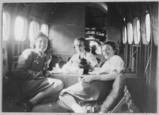 RAF Squires Gate, Saint Anne's on the Sea, Fylde, Lancashire, 1942-1943. Creator: Barnet Saidman