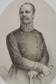 Rafael Maroto, (1783-1847), Spanish military who fought on the Carlist faction during the 1st..,1869 Creator: Jose Cuevas