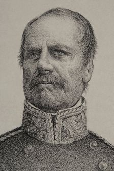 Rafael Maroto (1783-1847), Spanish military who fought on the Carlist faction during the 1st...,1869 Creator: Jose Cuevas