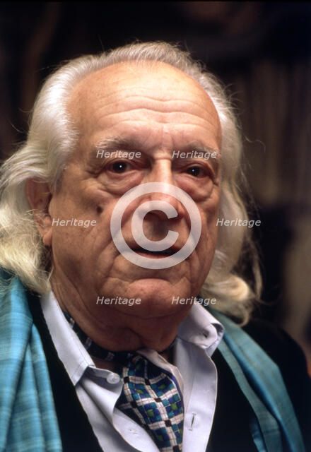 Rafael Alberti (1902-1999), 1980 photo.