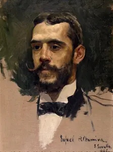 Rafael Altamira y Crevea, 1886. Creator: Joaquin Sorolla y Bastida