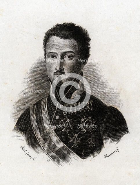 Rafael de Ceballos Escalera (1791-1837), realistic field marshal.