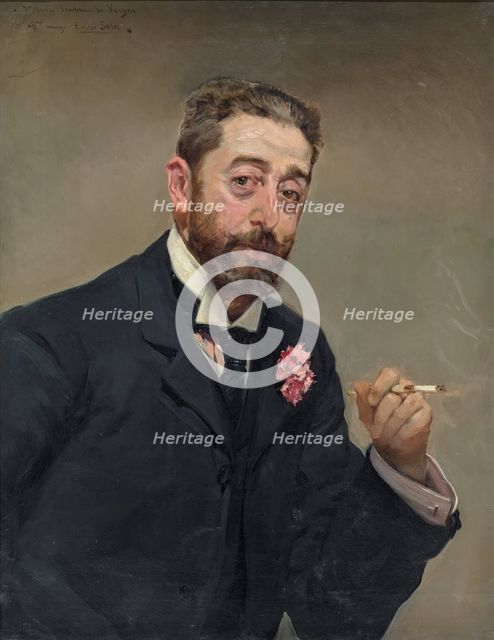 Rafael de Vargas y de Oviedo, c1900. Creator: Emilio Sala.