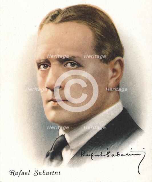 Rafael Sabatini, 1937. Artists: Unknown, WD & HO Wills.