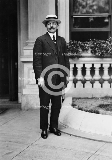 Rafael Zubiran of Mexico, 1914. Creator: Unknown.