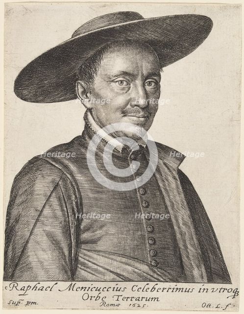 Raffaelo Menicucci, 1625. Creator: Ottavio Mario Leoni.