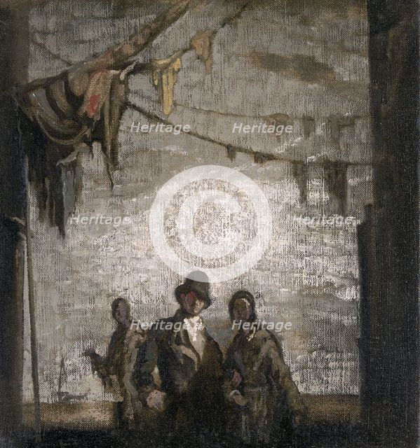 'Rag Alley', 1886-1941. Creator: James Pryde.