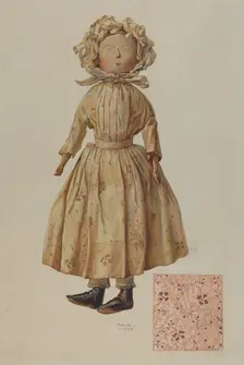 Rag Doll, 1935/1942. Creator: Frances Lichten