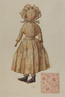 Rag Doll, 1935/1942. Creator: Frances Lichten
