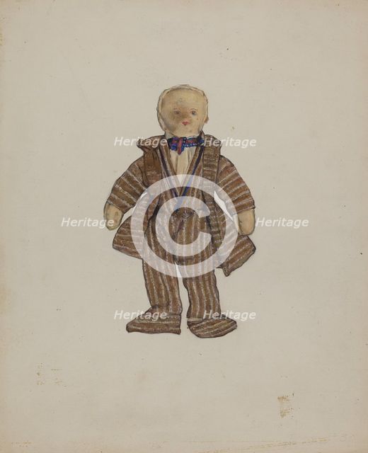 Rag Doll, c. 1936. Creator: Jane Iverson.