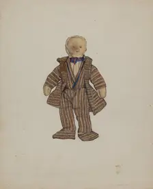 Rag Doll, c. 1936. Creator: Jane Iverson