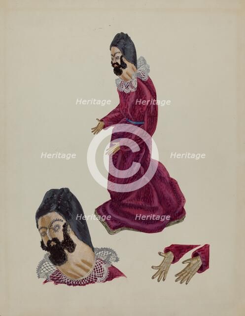 Rag Doll, c. 1936. Creator: Verna Tallman.