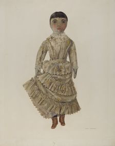 Rag Doll, c. 1940. Creator: Archie Thompson
