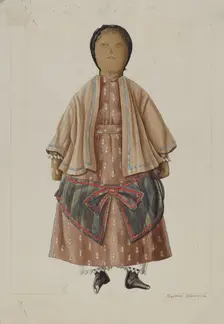 Rag Doll "Susie", c. 1937. Creator: Bertha Semple