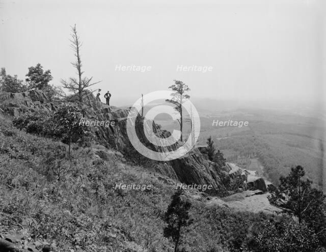 Ragged cliffs of Mt. Tom, Holyoke, Mass., c1908. Creator: Unknown.