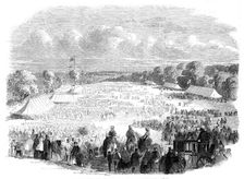 Ragged School Festival at Muswell-Hill, 1860. Creator: Unknown