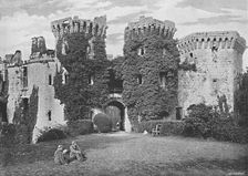Raglan Castle: The Gateway c1896. Artist: GW Wilson and Company