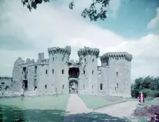 Raglan Castle, Monmouthshire, c1955. Creator: Arthur Charles Kirby Ware