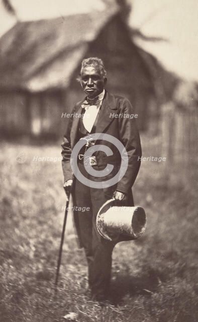 Raharla, Minister to the Queen, 1863. Creator: Désiré Charnay.