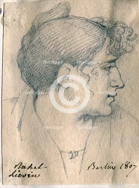 Rahel Varnhagen von Ense, née Levin (1771-1833), 1807.
