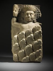 Rahu, The Demon of Eclipses (image 1 of 2), 10th-11th century. Creator: Unknown