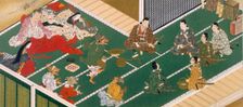Raiko and his Comrades before the Demon Robber, Tosa School. Creator: Japanese School (17th Century)