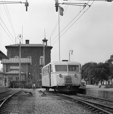 Railcar, Landskrona, Sweden, 1953