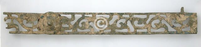 Railing Fragment, Byzantine, 5th century. Creator: Unknown.