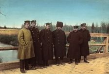 Railroad Work Acceptance Committee. Tomsk Province. October, 1908, 1906-1908. Creator: Dorozhno-Stroitel'nyi Otdel