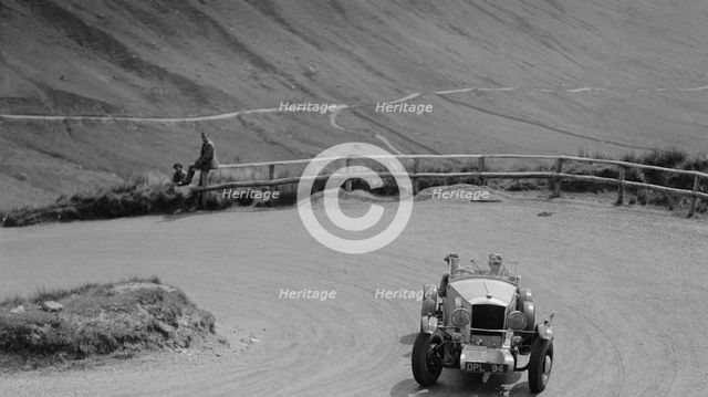 Railton of J Kingston-Whittaker, RSAC Scottish Rally, 1937. Artist: Bill Brunell.