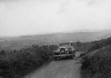 Railton saloon competing in the MCC Torquay Rally, 1938. Artist: Bill Brunell