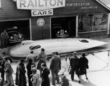 Railton Special Land Speed Record car, Brooklands, Surrey, c1938
