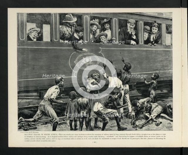 Railway Travel in South Africa, c1900?. Creator: Unknown.