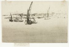 Railway Bridge, Chelsea, 1888-89. Creator: Theodore Roussel