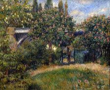 Railway Bridge at Chatou 1881. Artist: Pierre-Auguste Renoir