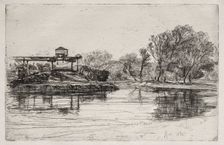 Railway Encroachment, 1864. Creator: Francis Seymour Haden (British, 1818-1910)