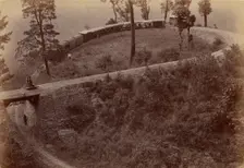 Railway-Loop of Darjeeling Road, 1860s-70s. Creator: Unknown