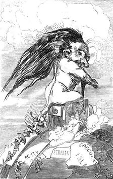 Railway Mania, 1845. Creator: Alfred Crowquill