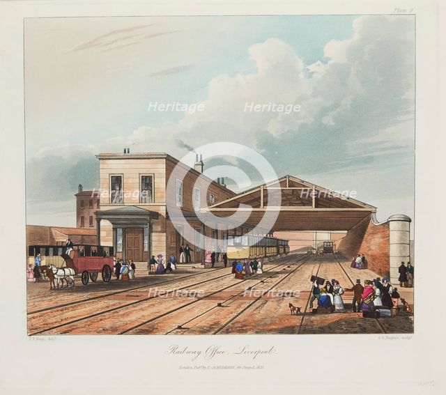 'Railway Office, Liverpool', 1831.