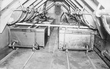 Railway on SS Milazzo, 1916. Creator: Bain News Service