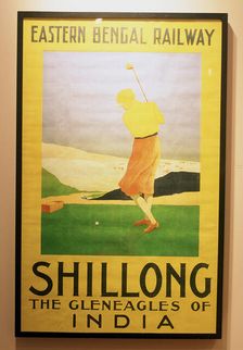 Railway poster, India, c1920