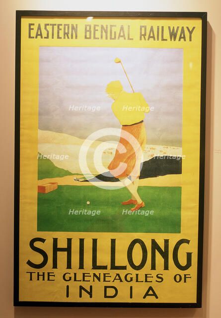 Railway poster, India, c1920. Artist: Unknown