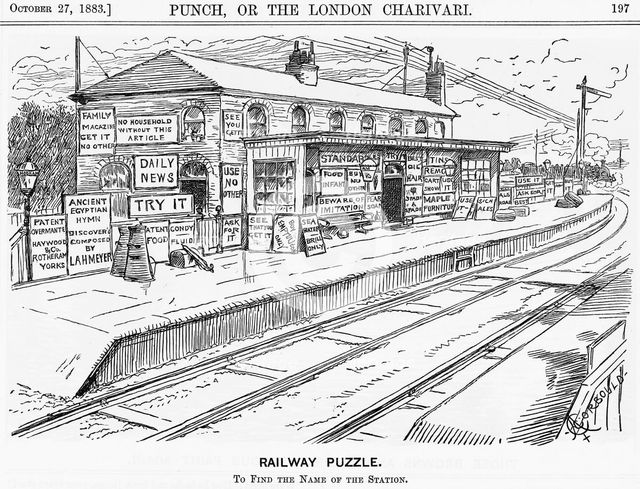 'Railway Puzzle', 1883. Creator: Unknown.