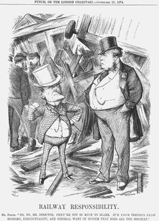 Railway Responsability 1874. Creator: Joseph Swain
