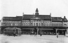 Railway station of Yokohama, Japan, 20th century