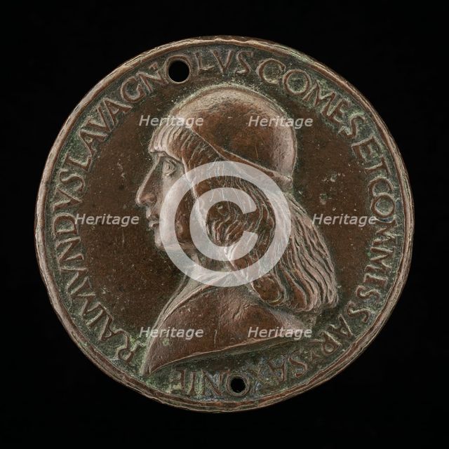 Raimondo Lavagnoli, Commissary of Saxony in the 11th or 12th Century [obverse]. Creator: Giovanni Candida.